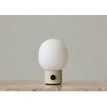 Menu JWDA Portable table lamp, alabaster white