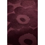 Marimekko Unikko matto, burgundi, tuotteen lisäkuva