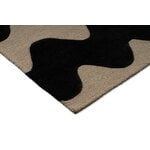 Marimekko Lokki Teppich, schwarz, extrabild