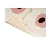 Marimekko Unikko käytävämatto, beige - pink, tuotteen lisäkuva