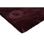 Marimekko Unikko matto, burgundi, tuotteen lisäkuva