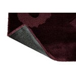 Marimekko Unikko matto, burgundi, tuotteen lisäkuva