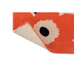 Marimekko Unikko rug, orange red