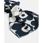 Marimekko Serviette de bain Unikko, coton - bleu foncé, image extra