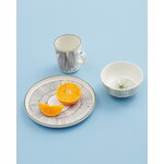 Marimekko Oiva - Kukat Puhkeavat bol, 0,3 L, blanc - vert forêt, image extra