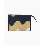 Marimekko Trousse de maquillage Hipaus Pikku Lokki, bleu foncé - beige