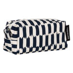 Marimekko Tiise Piekana cosmetic bag, cotton - dark blue