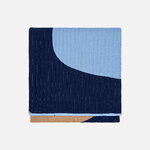 Marimekko Seireeni päiväpeite, 160 x 234 cm, v.sininen - t.sininen - beige