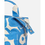 Marimekko Mono Backpack Unikko, cotton - light blue