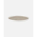 Marimekko Oiva - Siirtolapuutarha plate, 25 cm, white - beige