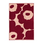 Marimekko Unikko Handtuch, 50 x 70 cm, pink - dunkle Kirsche