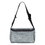 Marimekko Neat Crossbody Piirto Unikko shoulder bag, S, grey - black, extra image
