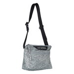 Marimekko Neat Crossbody Piirto Unikko shoulder bag, S, grey - black, extra image