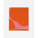 Marimekko Asciugamano da bagno Iso Unikko, 100 x 180 cm, rosa - rosso aranciato, vista 2