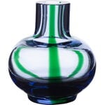 Marimekko Mini-Vase, 2 Stk., hellblau - dunkelgrün - rot - weiß, extrabild