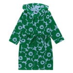 Marimekko Pieni Unikko bathrobe, light blue - green, extra image