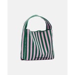 Marimekko Knitted Bar Large Merirosvo bag, rose - vert foncé, image extra