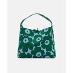 Marimekko Knitted Bag Large Unikko bag, dark green - blue, extra image