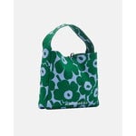 Marimekko Knitted Bag Large Unikko bag, dark green - blue, extra image