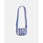 Marimekko Knitted Crossbody Merirosvo olkalaukku, sininen - luonnonvalkoinen, tuotteen lisäkuva