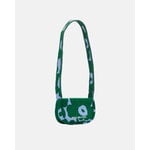 Marimekko Knitted Crossbody Unikko bag, dark green - blue, extra image