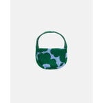 Marimekko Knitted Mini Handbag Unikko, dark green - blue, extra image