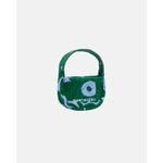 Marimekko Knitted Mini Handbag Unikko, dark green - blue, extra image