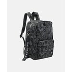 Marimekko Zip Top Backpack Unikko, grey - dark grey, view 3