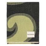 Marimekko Jokeri throw, 130 x 170 cm, verde oscuro - pera, imagen extra