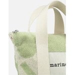 Marimekko Terry Spa Bag froteekassi, luonnonvalkoinen - salvia
