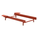 Moebe Bed, 90-180 cm, terracotta, extra image