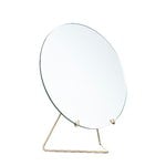 Moebe Miroir sur pied 30 cm, laiton 