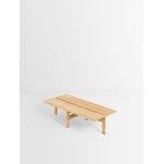 Moebe Rectangular coffee table, 115 cm, oak, extra image