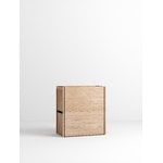 Moebe Storage Box, oak - black