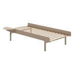 Moebe Bed, high, 90-180 cm, sand, extra image