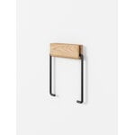 Moebe Toilet roll holder, oak - black, extra image