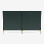 Montana Furniture Pair sideboard, brass legs - 163 Black jade
