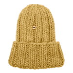 Myssyfarmi Muffi KnitKit for beanie, Seppä, ochre yellow
