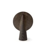 Wooden Kuvastin mirror, medium, smokey brown, view 3