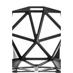 Magis Chair_One, black - painted aluminium legs