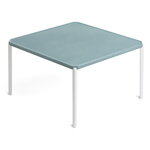 Magis Tambour low table, 73 cm, white - light blue
