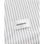 Magniberg Wall Street Oxford tyynyliina, raidallinen harmaa, näkymä 4