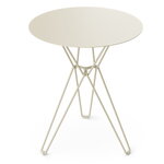 Massproductions Tio table, 60 cm, high, ivory