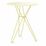 Massproductions Tio table, 60 cm, high, march yellow