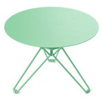 Massproductions Tio table, 60 cm, low, oilcloth green