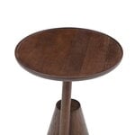 Wendelbo Mate side table, dark brown stained oak