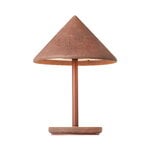 Mater Terra  portable lamp, coffee waste rust red, extra image