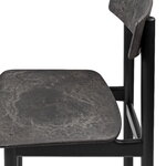 Mater Conscious 3162 chair, black beech - coffee waste black