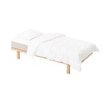 Matri Daybed patjalla, saarni - Wooly 2256 ivory melange, tuotteen lisäkuva