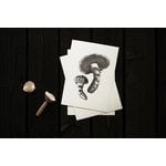 Teemu Järvi Illustrations Wild Mushroom Miniposter-Set, 4 Stück